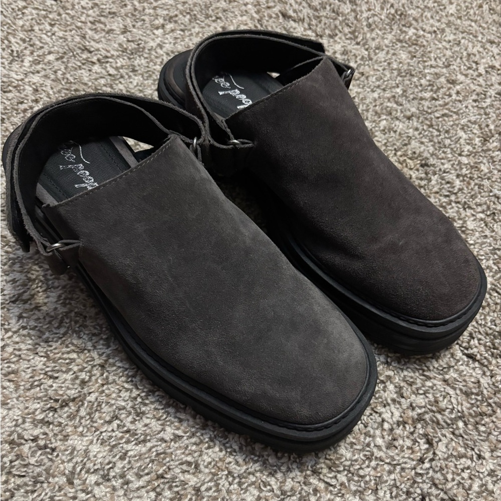 Free People Milo Slingback Mule Clog Shoes - Picture 2 of 11